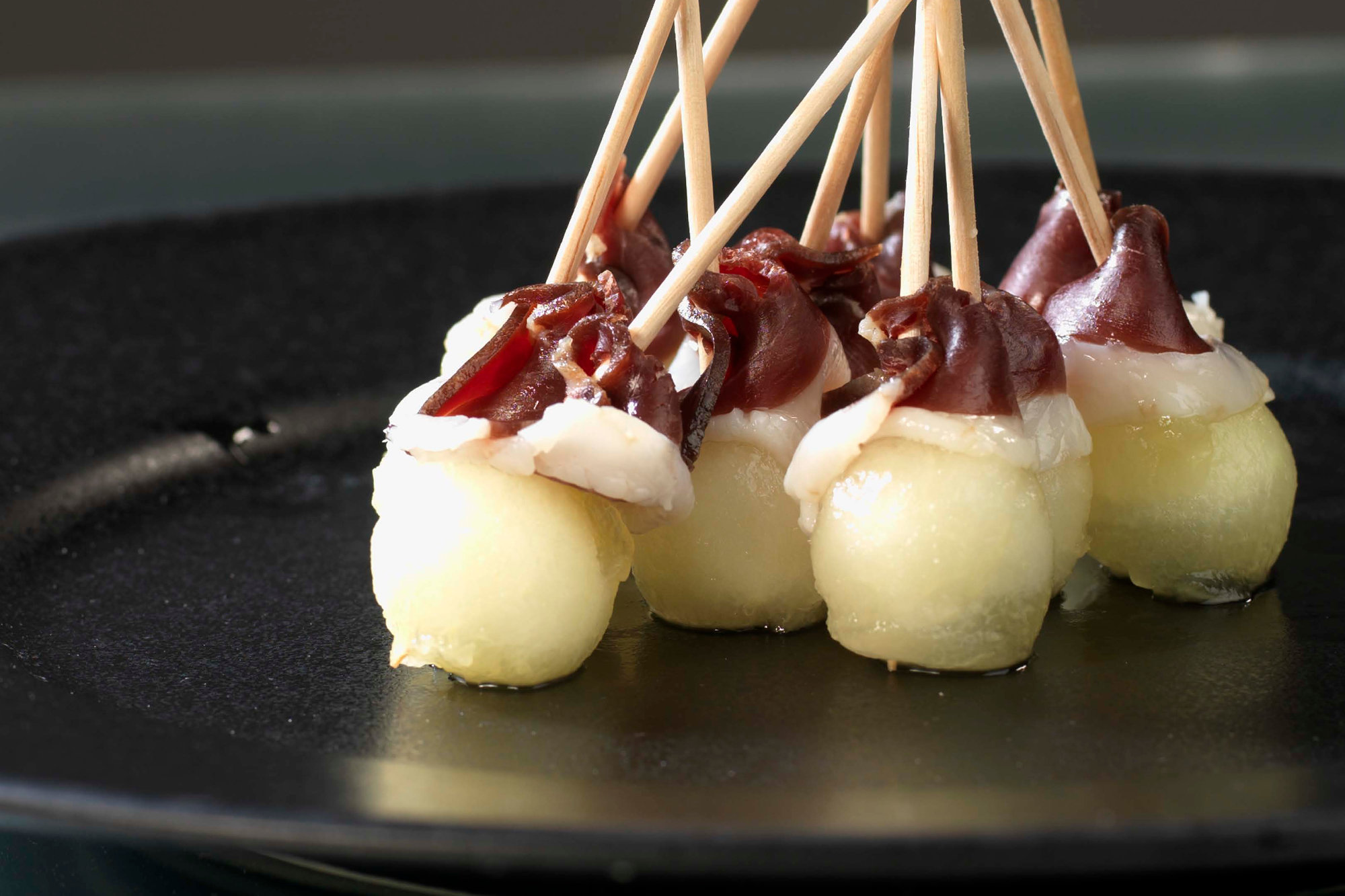 Melón con Jamón de Pato