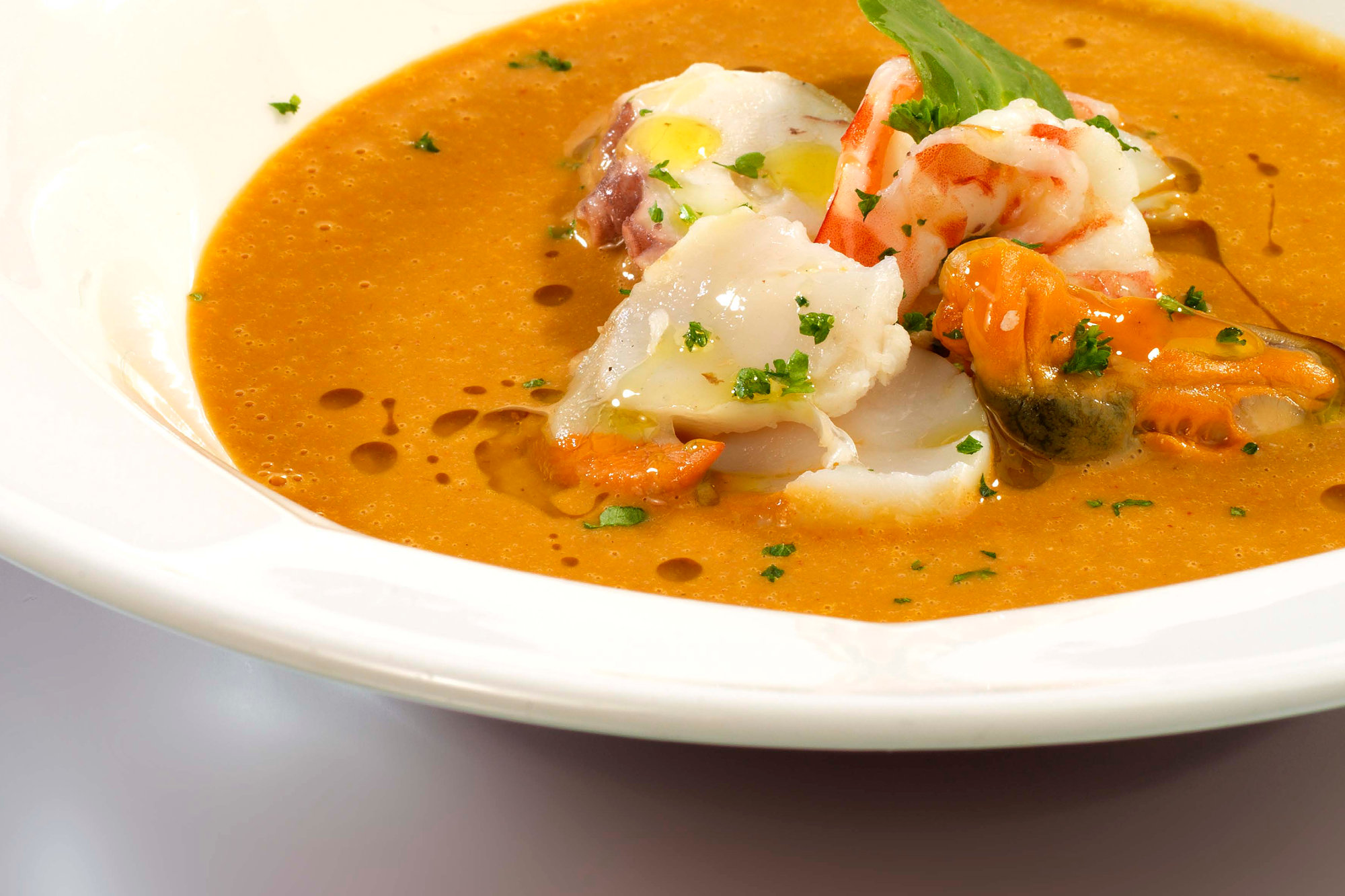 Crema de Mariscos